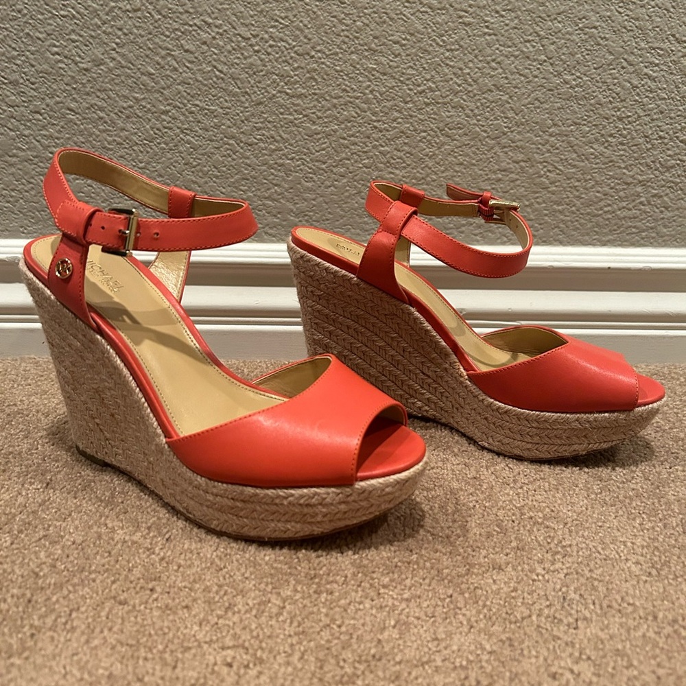 Michael Kors wedge sandal!